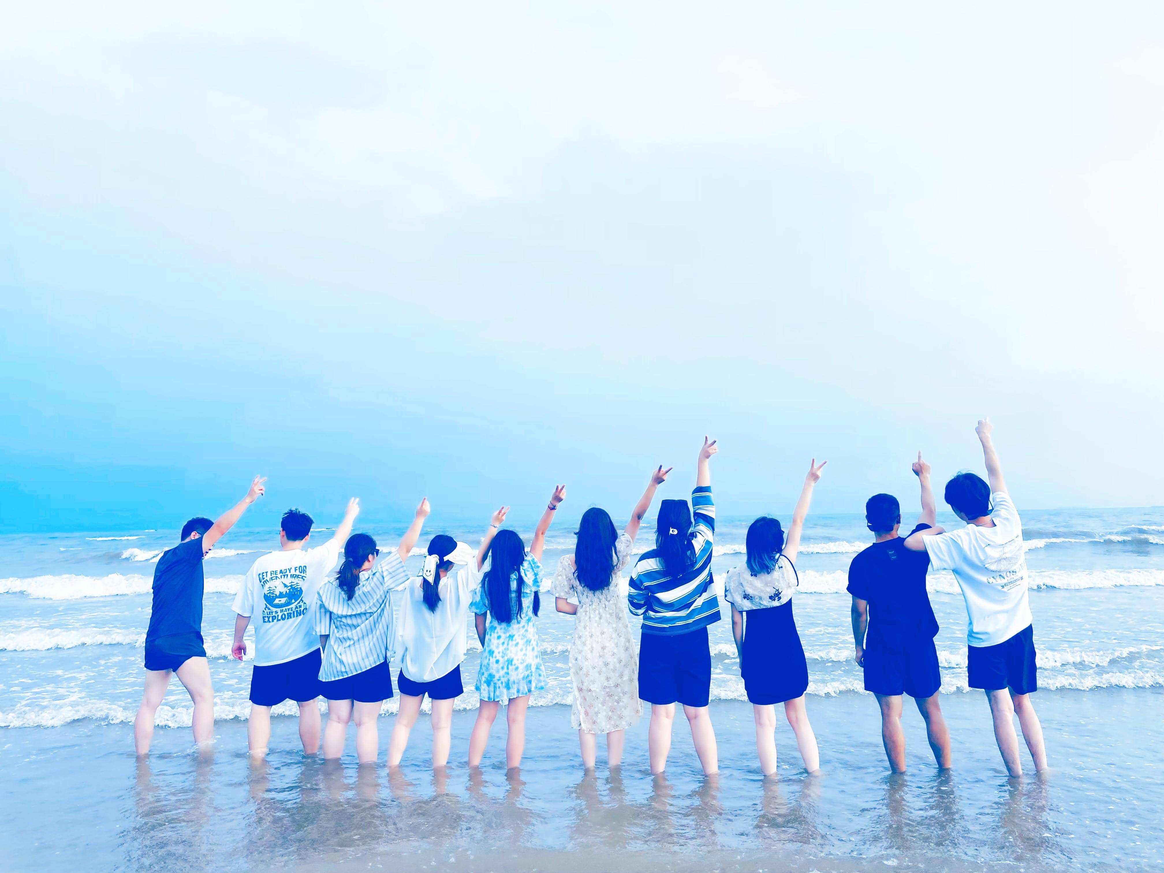 向海出發(fā)，邂逅浪漫！我們的征途是星辰大海~