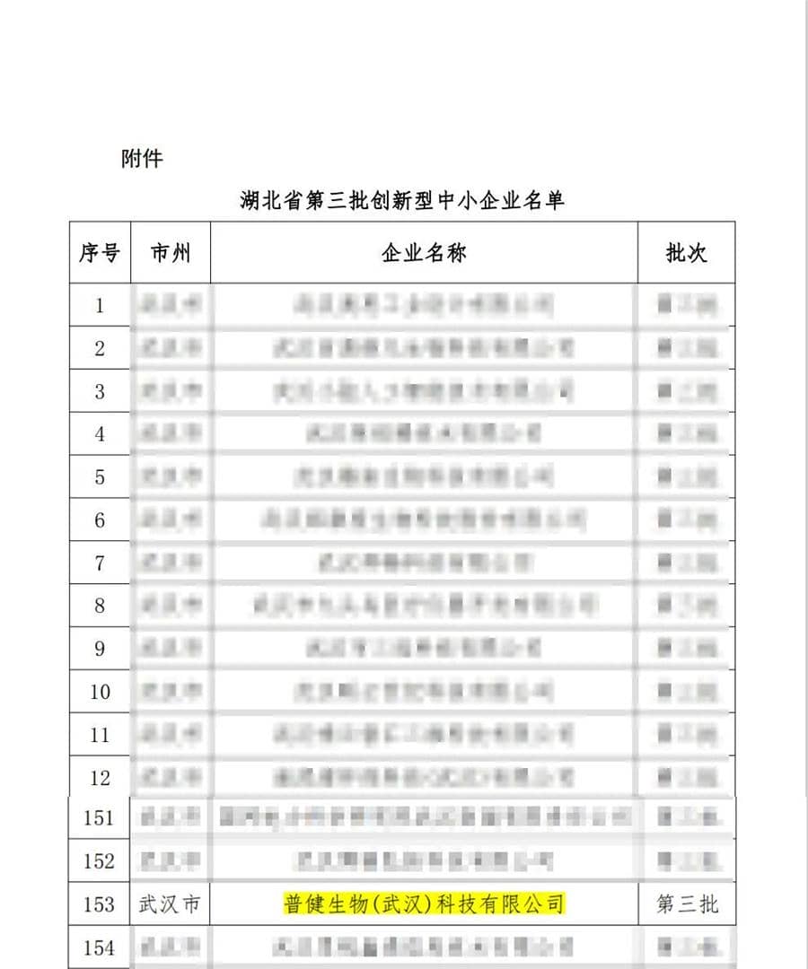 好事成雙|創(chuàng)新驅(qū)動(dòng)科技力量！普健生物捷報(bào)頻傳，再次榮獲國(guó)家級(jí)和省級(jí)榮譽(yù)！