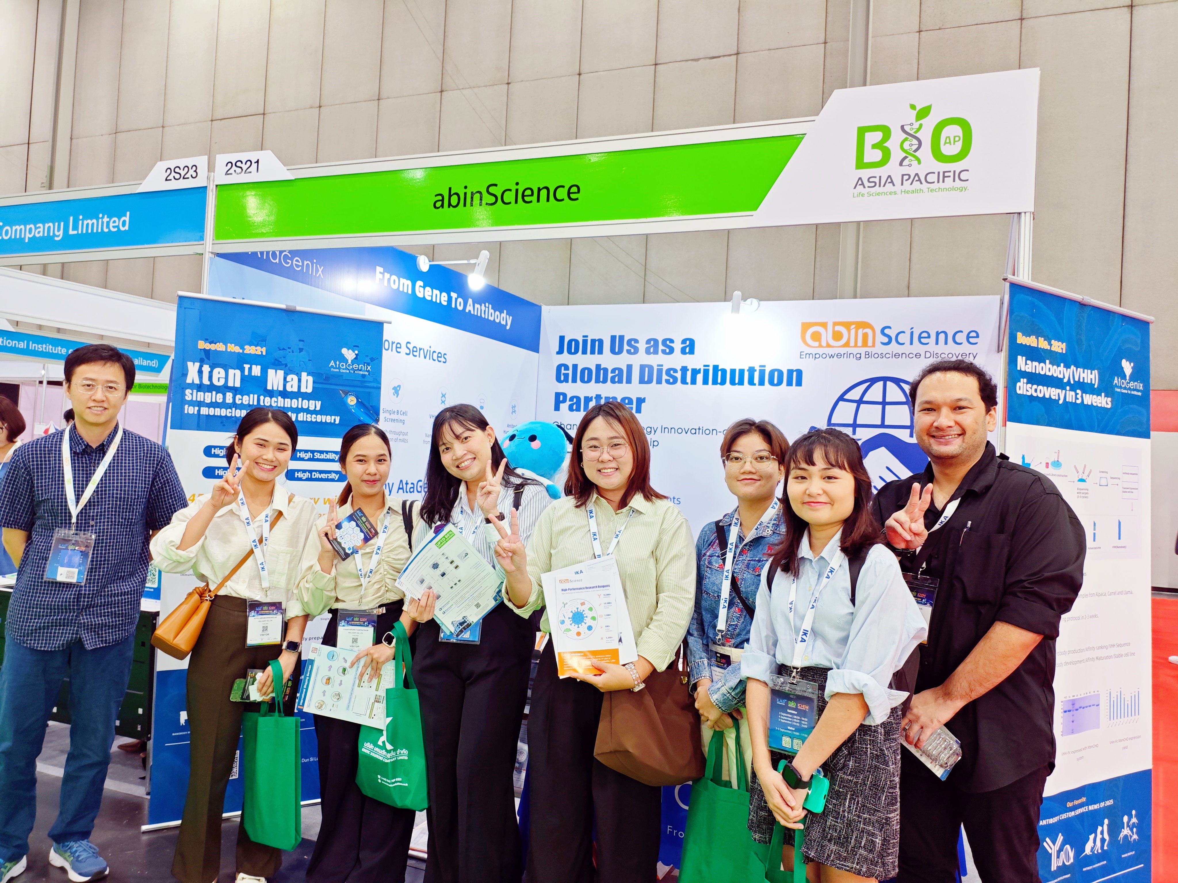 普健生物（AtaGenix）亮相Thailand LAB International 2025：抗體發(fā)現(xiàn)與蛋白表達技術(shù)引領生物技術(shù)創(chuàng)新